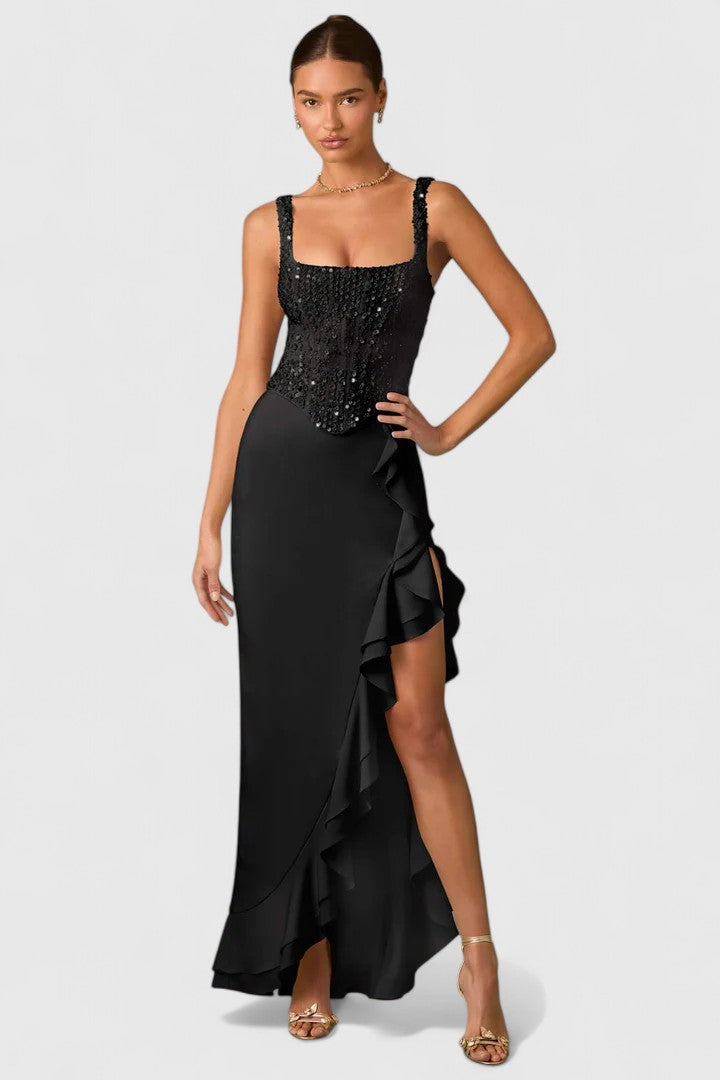 Amandrielle | Elegant Sleeveless Maxi Dress