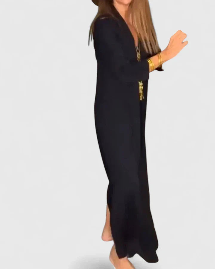 Olyvianne | Elegant Minimalist Midi Dress