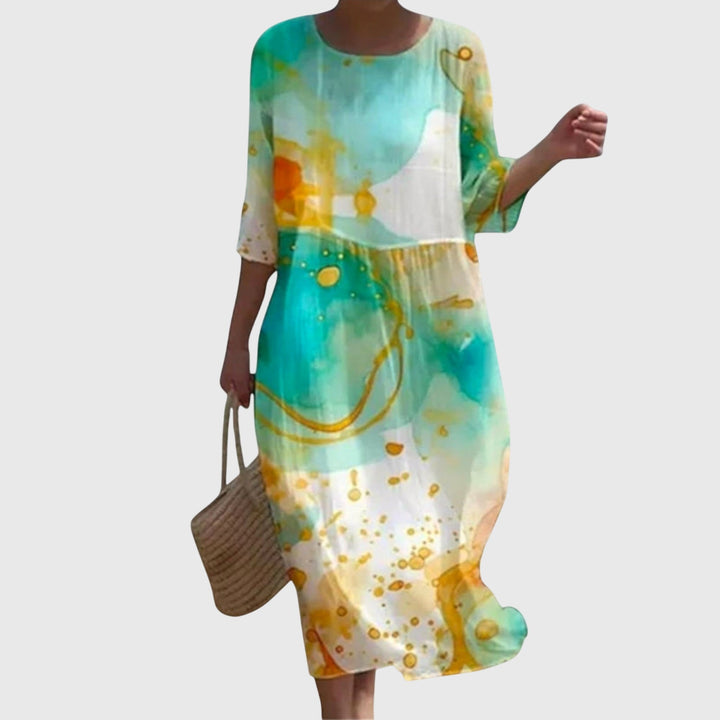 Hayley™ | Stylish Floral Maxi Dress
