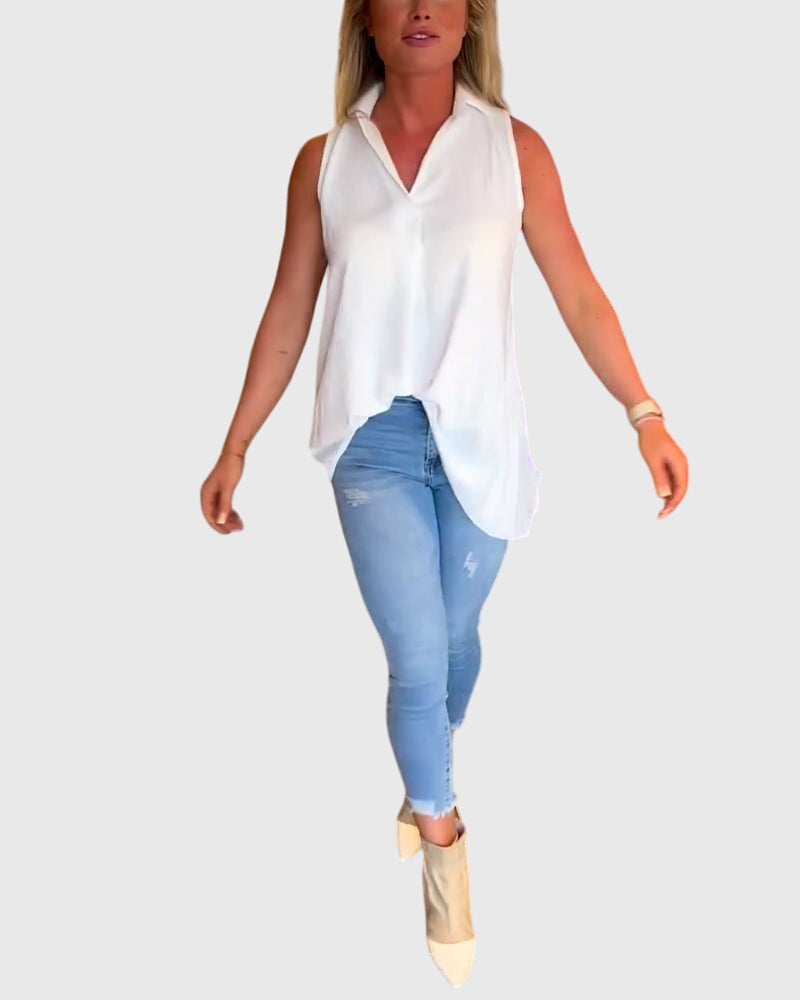 Lina™ | Sleeveless Summer Top