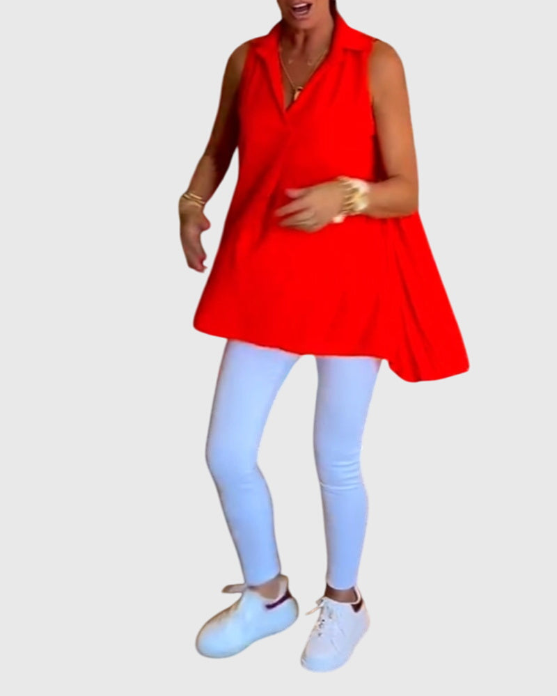 Lina™ | Sleeveless Summer Top