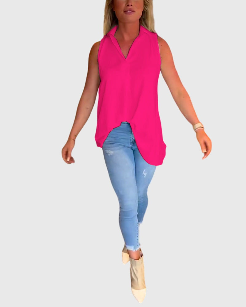 Lina™ | Sleeveless Summer Top