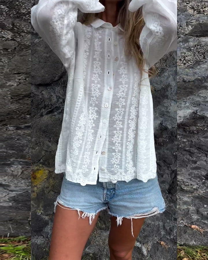 Kathlyn™ | Button-Up Polo Shirt