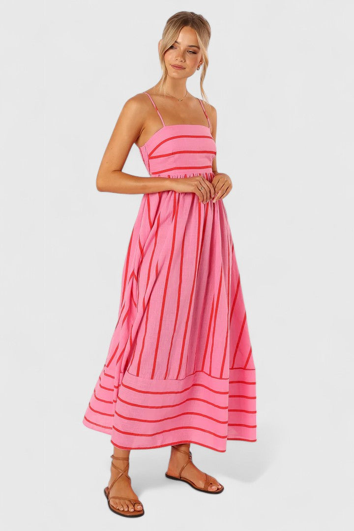 Ilyanthe | Elegant Flowing Maxi Dress